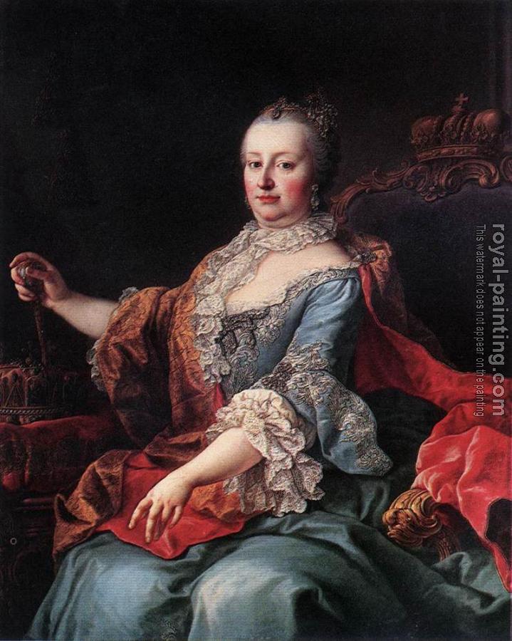 Meytens Martin Van : Queen Maria Theresia